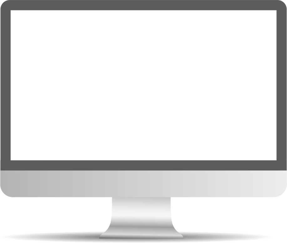 Blank Computer Monitor